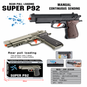 Toy Gel Blaster - Manual Rear Pull Loading Crystal Ball Water Bead Blaster for Kids