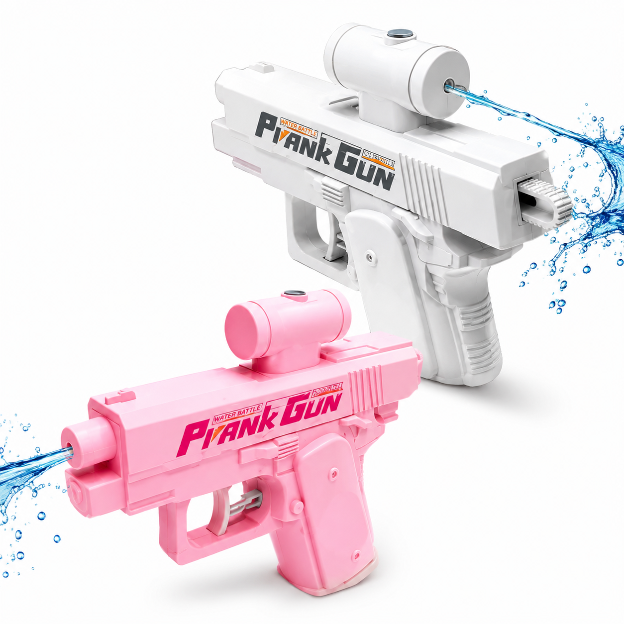 Two-Way Water Blaster Toy - Novelty Prank Blaster Game -