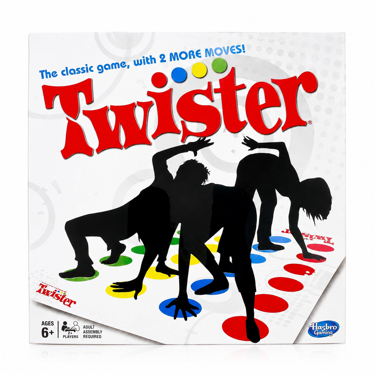 Classic Floor Mat Party Game - Family Interactive Balance & Flexibility Action Game Set for Kids & Adults